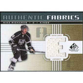 2011/12 Upper Deck SP Game Used Authentic Fabrics Gold #AFMR1 Mike Richards E C