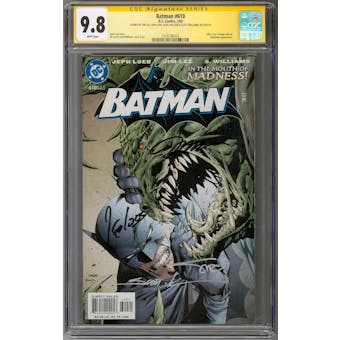 Batman #610 CGC 9.8 (W) Signature Series *1518796003*