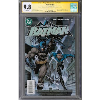 Batman #615 CGC 9.8 (W) Signature Series *1518796008*