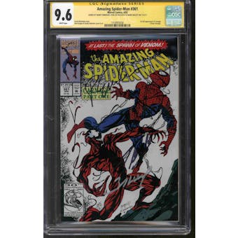 Amazing Spider-Man #361 Signed by Stan Lee, Emberlin, & Bagley CGC 9.6 (W) *1518955058* - (HP Inventory)