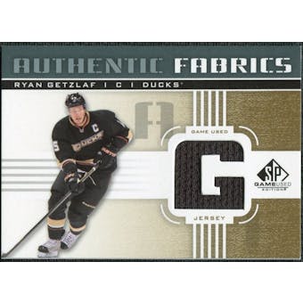 2011/12 Upper Deck SP Game Used Authentic Fabrics Gold #AFRG2 Ryan Getzlaf G D