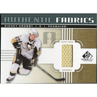 2011/12 Upper Deck SP Game Used Authentic Fabrics Gold #AFSC1 Sidney Crosby I C