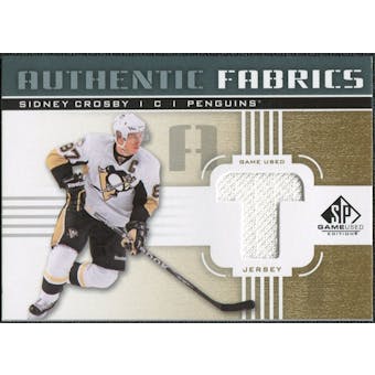 2011/12 Upper Deck SP Game Used Authentic Fabrics Gold #AFSC3 Sidney Crosby T C