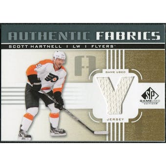 2011/12 Upper Deck SP Game Used Authentic Fabrics Gold #AFSH4 Scott Hartnell Y C