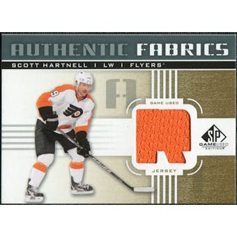 2011/12 Upper Deck SP Game Used Authentic Fabrics Gold #AFSH3 Scott Hartnell R C