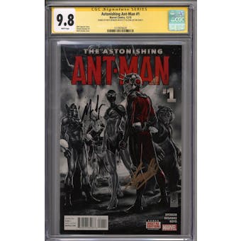 Astonishing Ant-Man #1 Stan Lee Nick Spencer Signature Series CGC 9.8 (W) *1519476029*