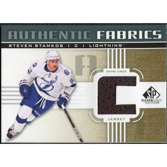 2011/12 Upper Deck SP Game Used Authentic Fabrics Gold #AFSS4 Steven Stamkos C C
