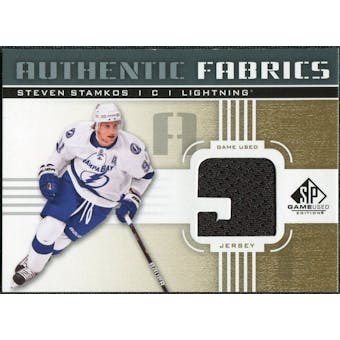 2011/12 Upper Deck SP Game Used Authentic Fabrics Gold #AFSS3 Steven Stamkos 9 C