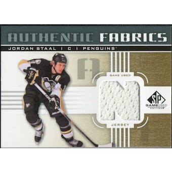 2011/12 Upper Deck SP Game Used Authentic Fabrics Gold #AFST2 Jordan Staal N C