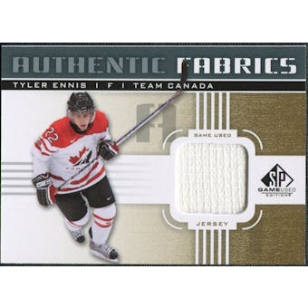 2011/12 Upper Deck SP Game Used Authentic Fabrics Gold #AFTE4 Tyler Ennis O D