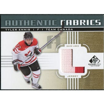 2011/12 Upper Deck SP Game Used Authentic Fabrics Gold #AFTE3 Tyler Ennis L C