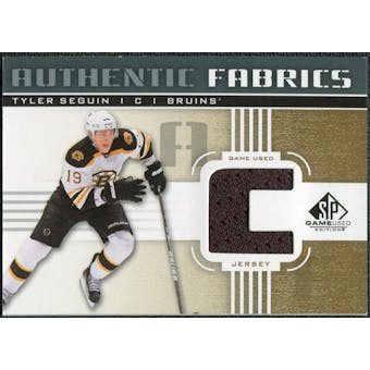 2011/12 Upper Deck SP Game Used Authentic Fabrics Gold #AFTS1 Tyler Seguin C C
