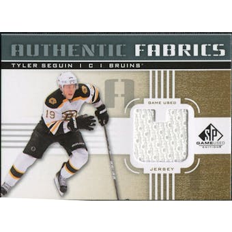 2011/12 Upper Deck SP Game Used Authentic Fabrics Gold #AFTS4 Tyler Seguin U C
