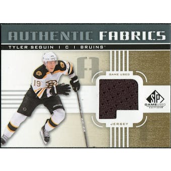 2011/12 Upper Deck SP Game Used Authentic Fabrics Gold #AFTS2 Tyler Seguin P D