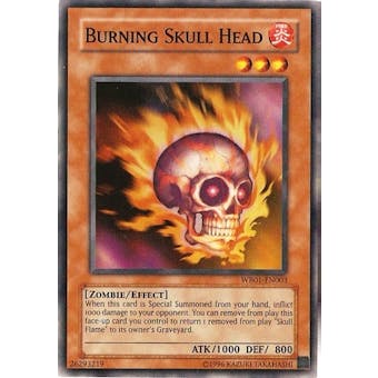Yu-Gi-Oh Promo Single Burning Skull Head Ultra Rare WB01