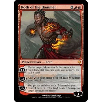 Magic the Gathering Duel Deck Single Koth of the Hammer Foil
