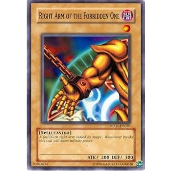 Yu-Gi-Oh Dark Legends Single Right Arm of the Forbidden One Common DLG1