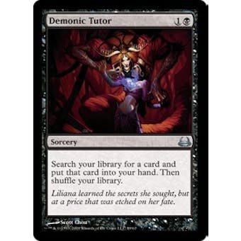 Magic the Gathering Duel Deck Single Demonic Tutor - NEAR MINT (NM)