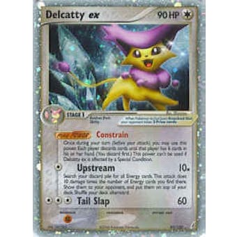 Pokemon Crystal Guardians Single Delcatty ex 91/100