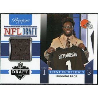 2012 Panini Prestige NFL Draft Materials #3 Trent Richardson /99
