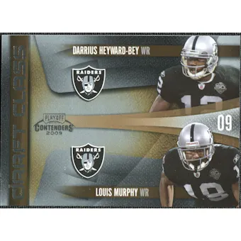 2009 Panini Playoff Contenders Draft Class #17 Darrius Heyward-Bey/Louis Murphy