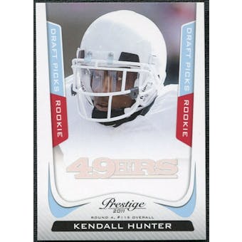 2011 Panini Prestige Draft Picks Light Blue #258 Kendall Hunter /999