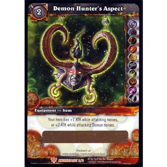 WoW War of the Ancients Single Demon Hunter's Aspect Loot Card
