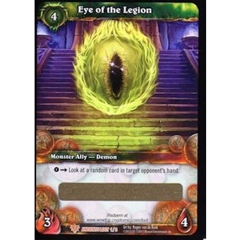 World of Warcraft War of the Ancients Single Eye of the Legion Loot Card
