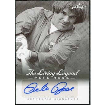 2012 Leaf Pete Rose The Living Legend Autographs #AU41 Pete Rose Autograph
