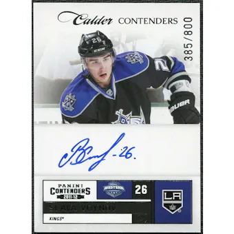 2011/12 Panini Contenders #223 Slava Voynov RC Autograph 385/800