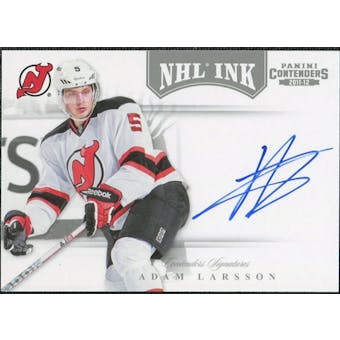 2011/12 Panini Contenders NHL Ink #34 Adam Larsson Autograph