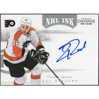 2011/12 Panini Contenders NHL Ink #43 Zac Rinaldo Autograph