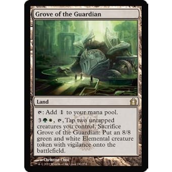 Magic the Gathering Return to Ravnica Single Grove of the Guardian - 4x Playset - NEAR MINT (NM)