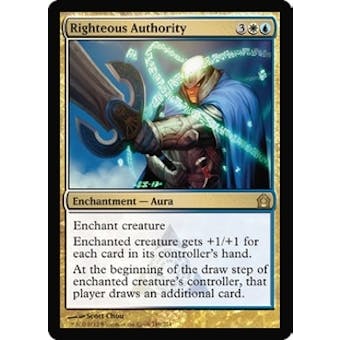 Magic the Gathering Return to Ravnica Single Righteous Authority Foil