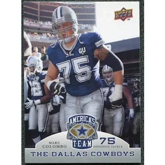 2009 Upper Deck America's Team #70 Marc Colombo