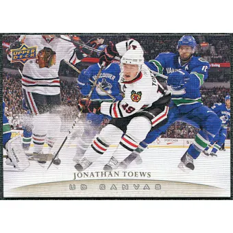 2011/12 Upper Deck Canvas #C23 Jonathan Toews