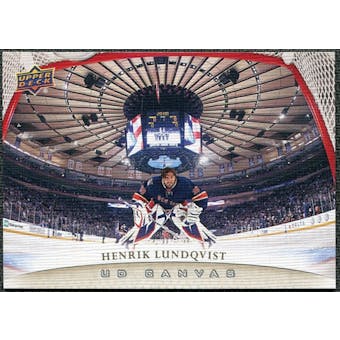 2011/12 Upper Deck Canvas #C56 Henrik Lundqvist