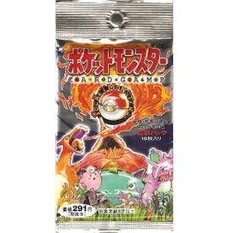 Pokemon Base Set 1 Japanese Booster Pack UNWEIGHED UNSEARCHED 291 Yen variant