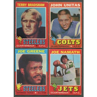 1971 Topps Football Complete Set (VG)