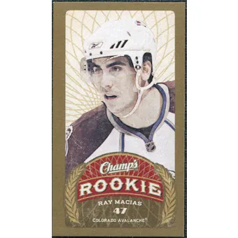 2009/10 Upper Deck Champ's Mini Blue Backs #168 Ray Macias RC