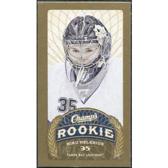 2009/10 Upper Deck Champ's Mini Red Backs #169 Riku Helenius RC