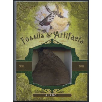 2011/12 Parkhurst Champions Fossils & Artifacts #FAAUS Auroch Skull