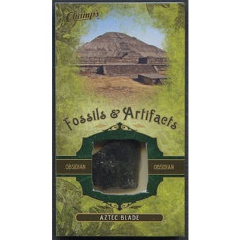 2011/12 Parkhurst Champions Fossils & Artifacts #FAAB Aztec Blade Obsidian