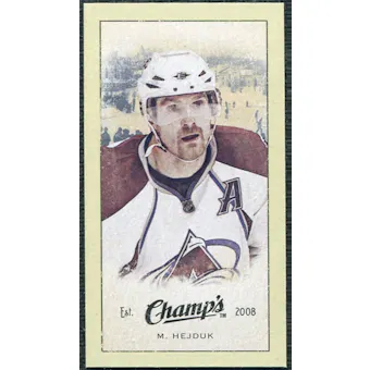 2009/10 Upper Deck Champ's Mini Green Backs #224 Milan Hejduk