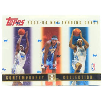 2003/04 Topps Contemporary Collection Basketball Hobby Box
