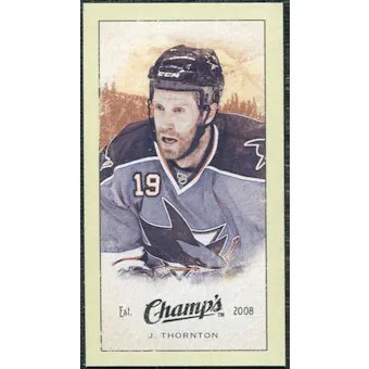 2009/10 Upper Deck Champ's Mini Green Backs #280 Joe Thornton
