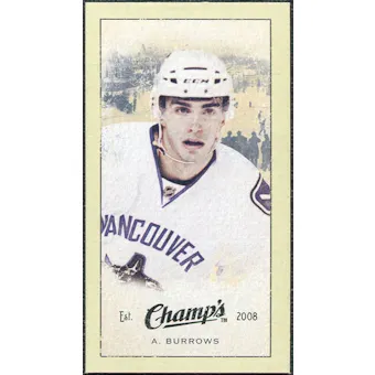 2009/10 Upper Deck Champ's Mini Green Backs #368 Alexandre Burrows
