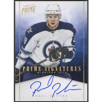 2011/12 Panini Prime #66 Paul Postma Prime Signatures Holosilver Auto #09/25