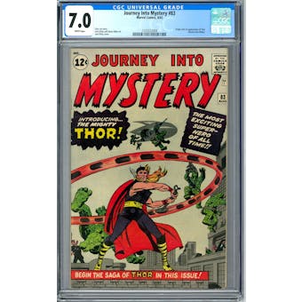 Journey Into Mystery #83 CGC 7.0 (W) *1555023004*
