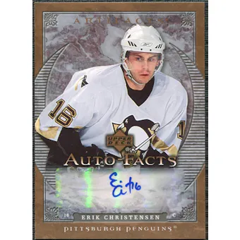 2007/08 Upper Deck Artifacts Autofacts #AFCH Erik Christensen Autograph
